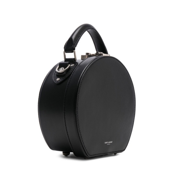 * Saint Laurent Small Leather Mica Hat Case - Picture 3 of 15